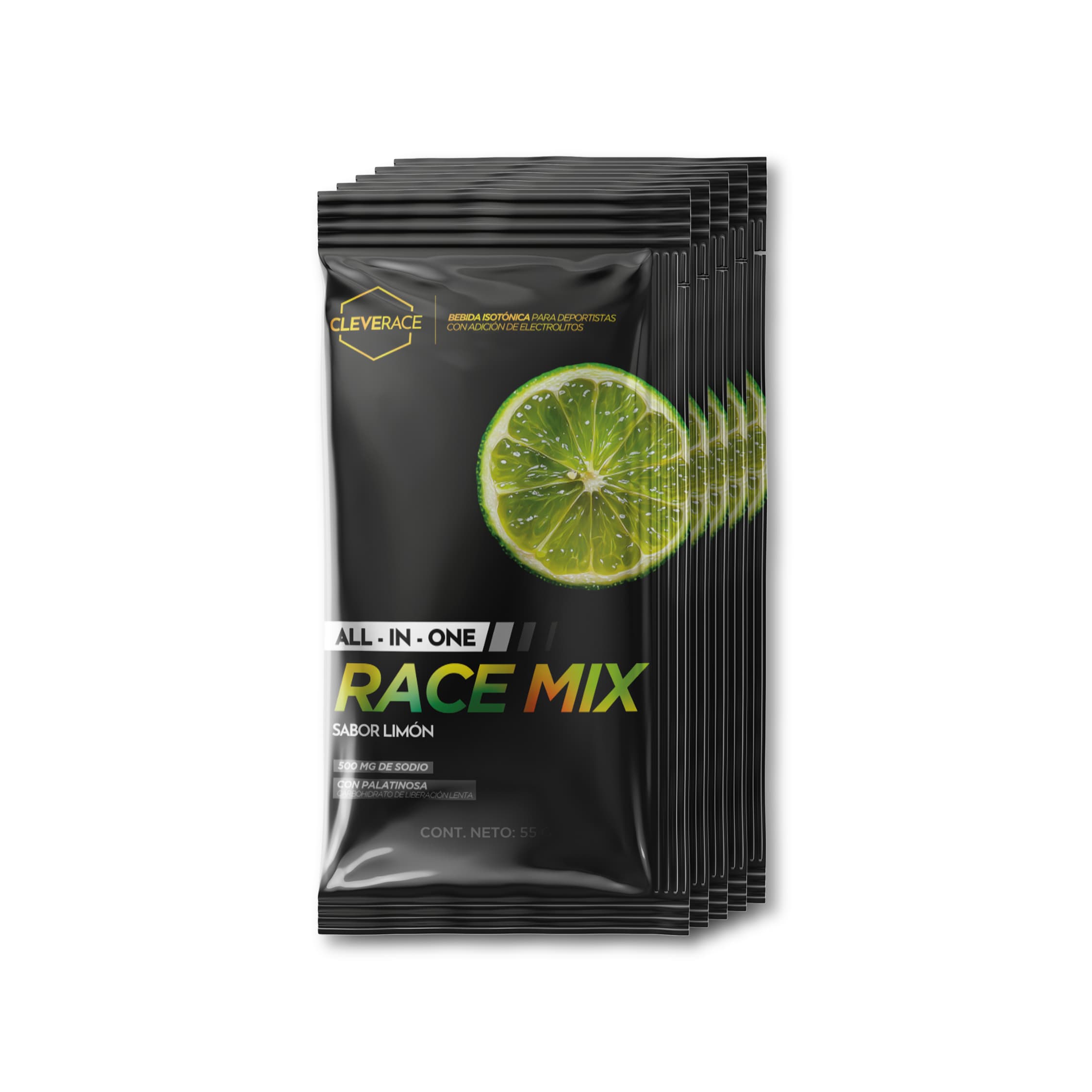 Cleverace All-In-One Race Mix 55g – Sabor Limón